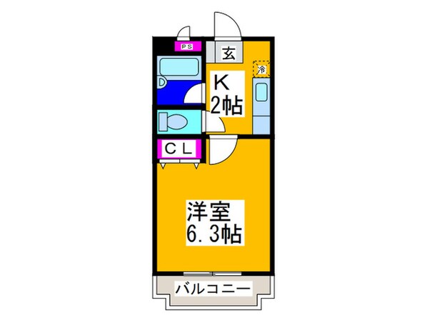 プリミエール白鷺の物件間取画像